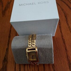 Michael Kors Gold-Tone Bracelet Watch